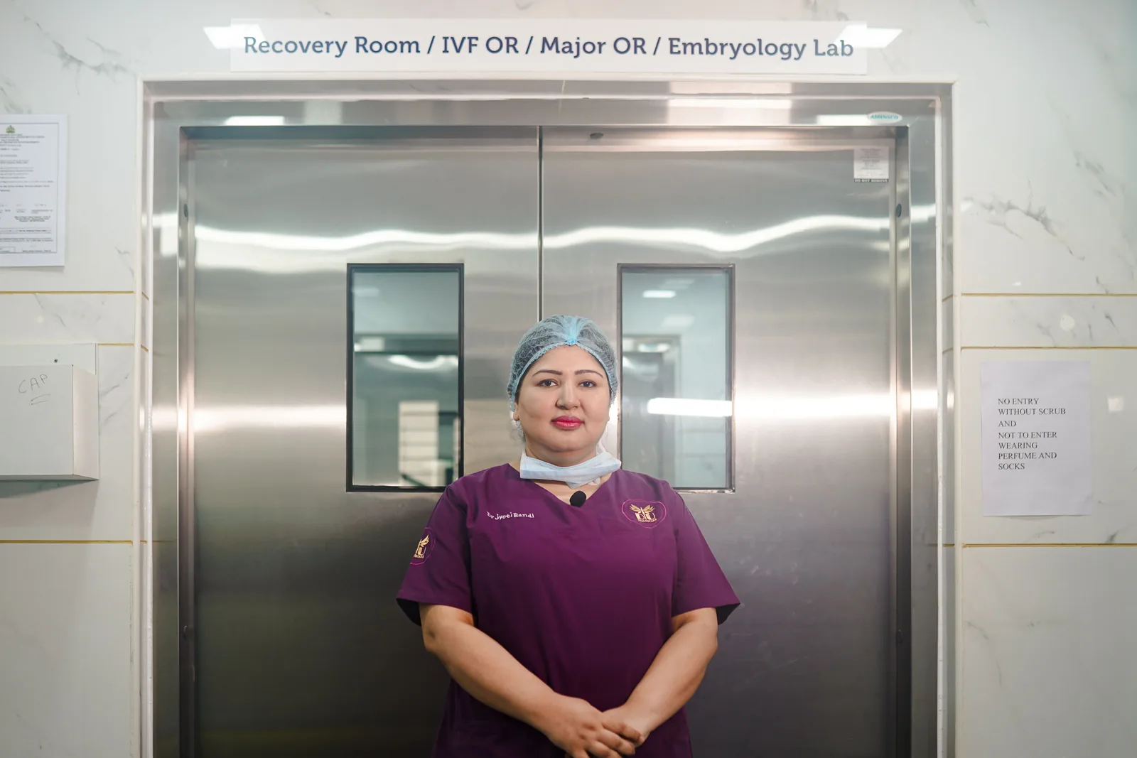 IVF laboratory and fertility care environment